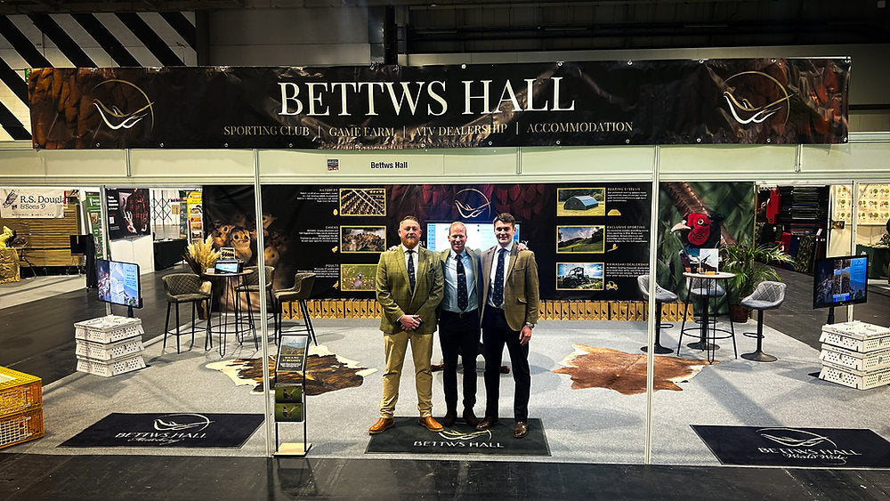 Visit bettws hall at the british shooting show