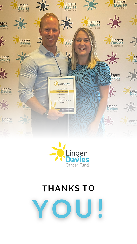 Thanks to you bettws hall crowned community fundraiser of the year at lingen davies awards