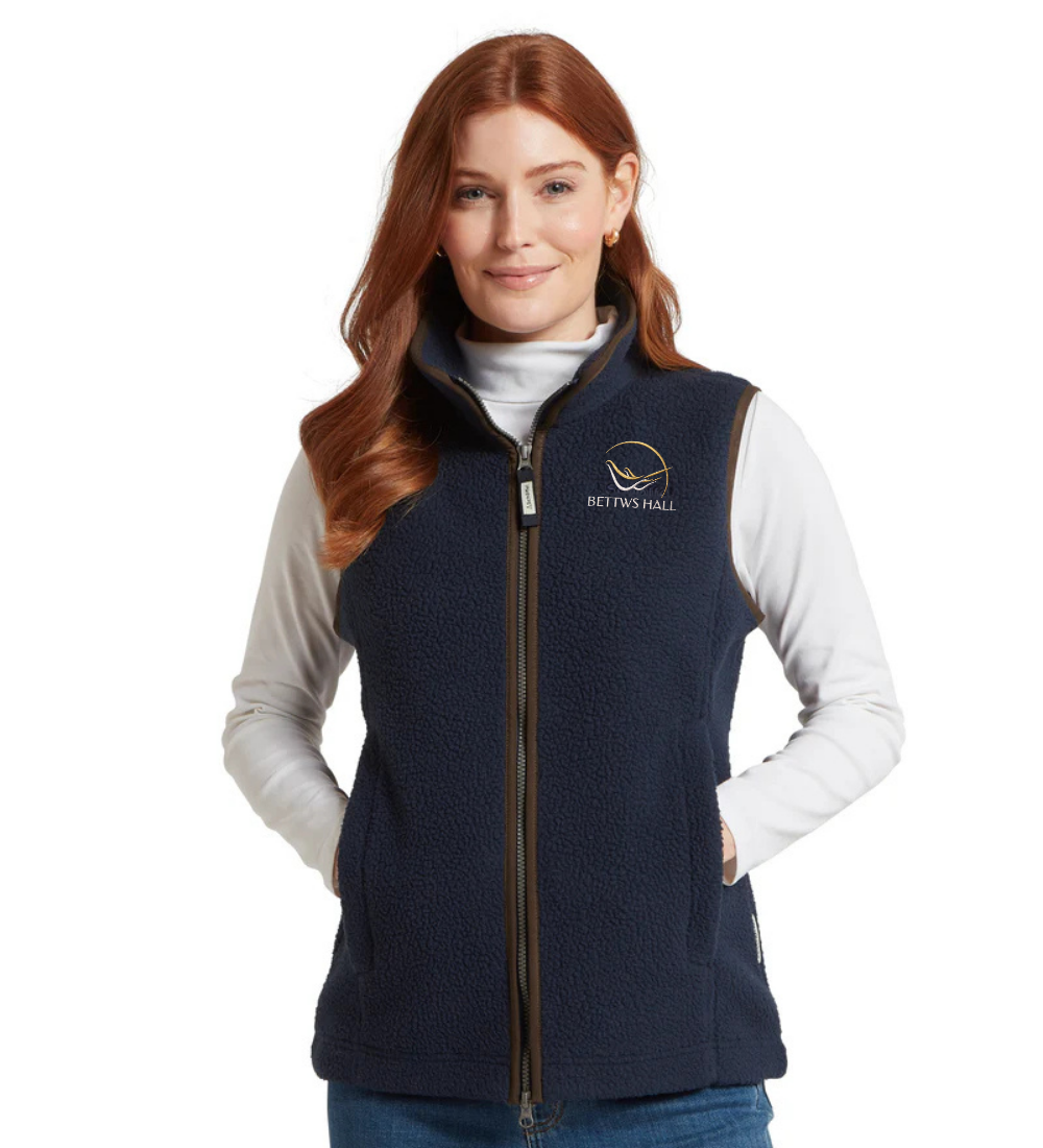 Schöffel Ladies Lyndon Retro Fleece (Bettws Hall Embroidered) Gilet