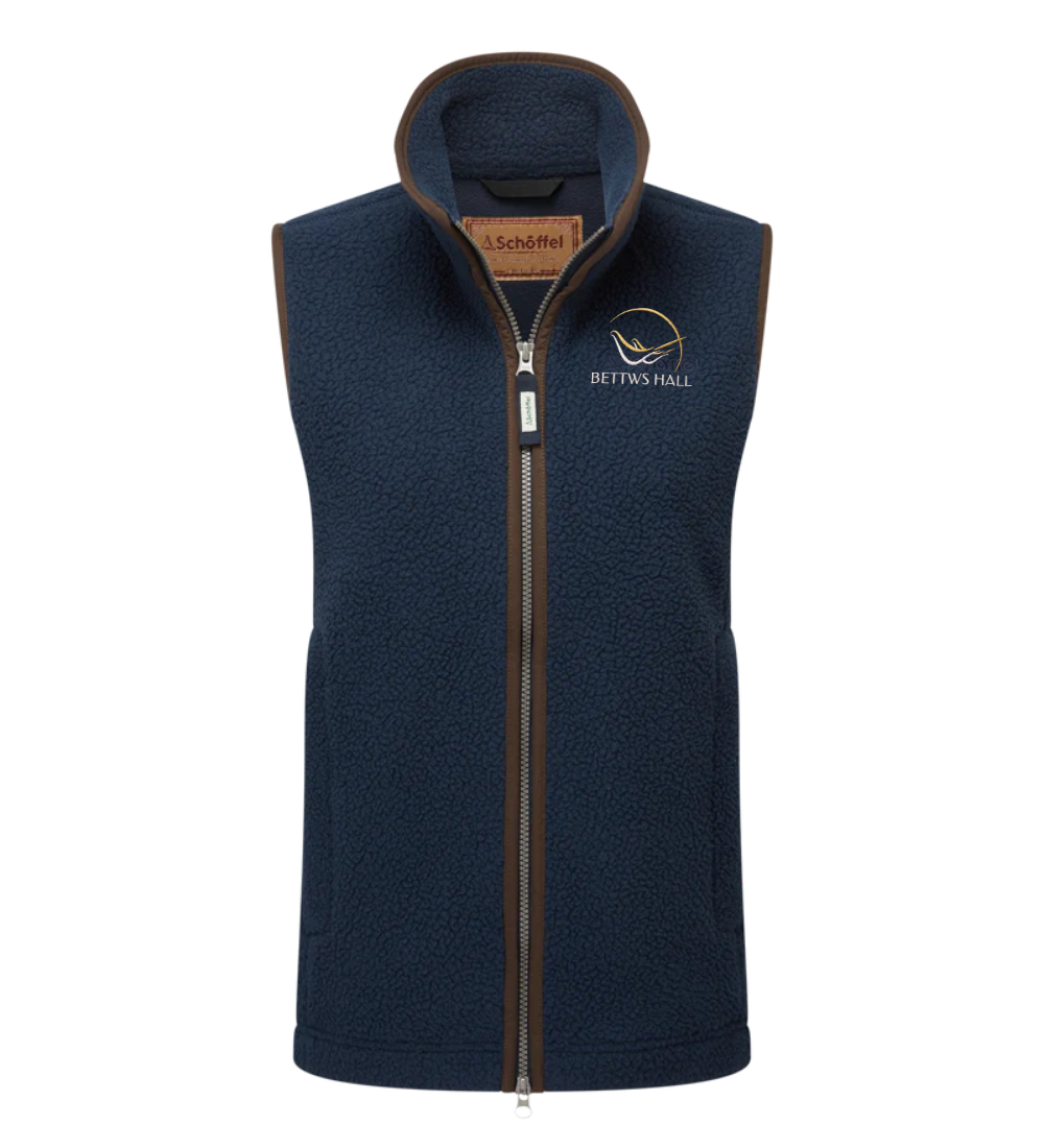Schöffel Ladies Lyndon Retro Fleece (Bettws Hall Embroidered) Gilet