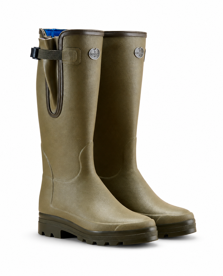 Le Chameau Mens Vierzonord Neoprene Lined Wellington Boot