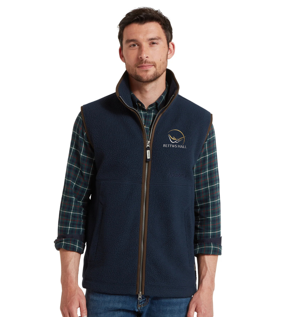 Schöffel Oakham Retro Fleece (Bettws Hall Embroidered) Gilet