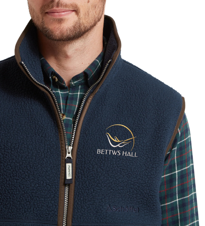 Schöffel Oakham Retro Fleece (Bettws Hall Embroidered) Gilet