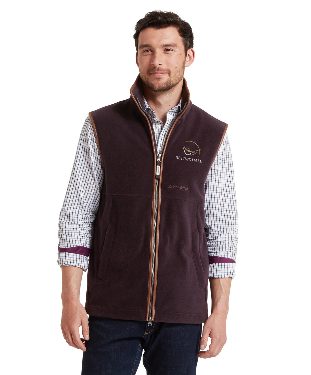 Schöffel Oakham Fleece (Bettws Hall Embroidered) Gilet