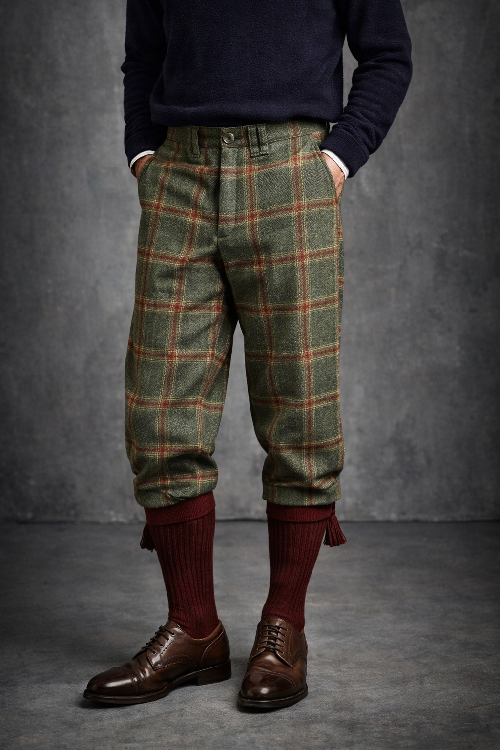 Laksen Bettws Hall Plus Four Exclusive Tweed Breeks