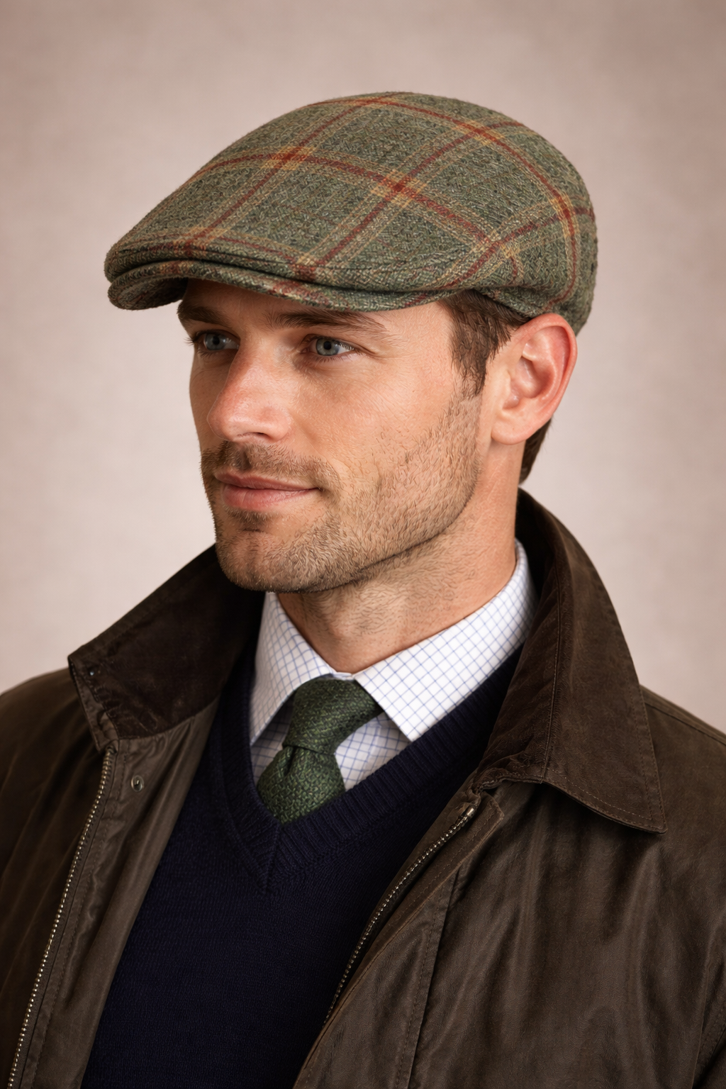 Laksen Bettws Hall Flat Cap