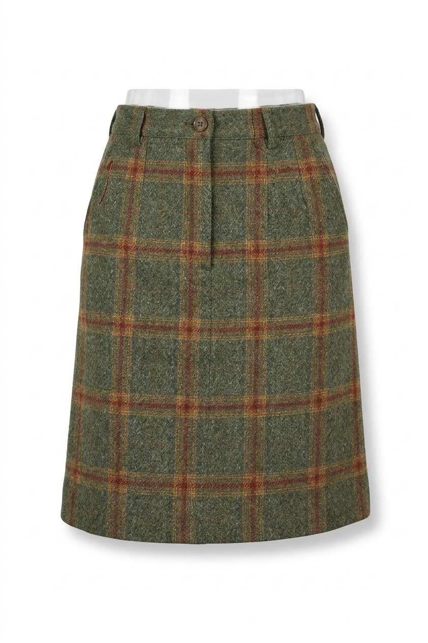 Laksen Bettws Hall Tweed Skirt
