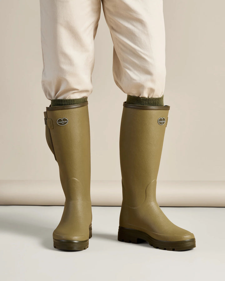 Le Chameau Mens Vierzonord Neoprene Lined Wellington Boot