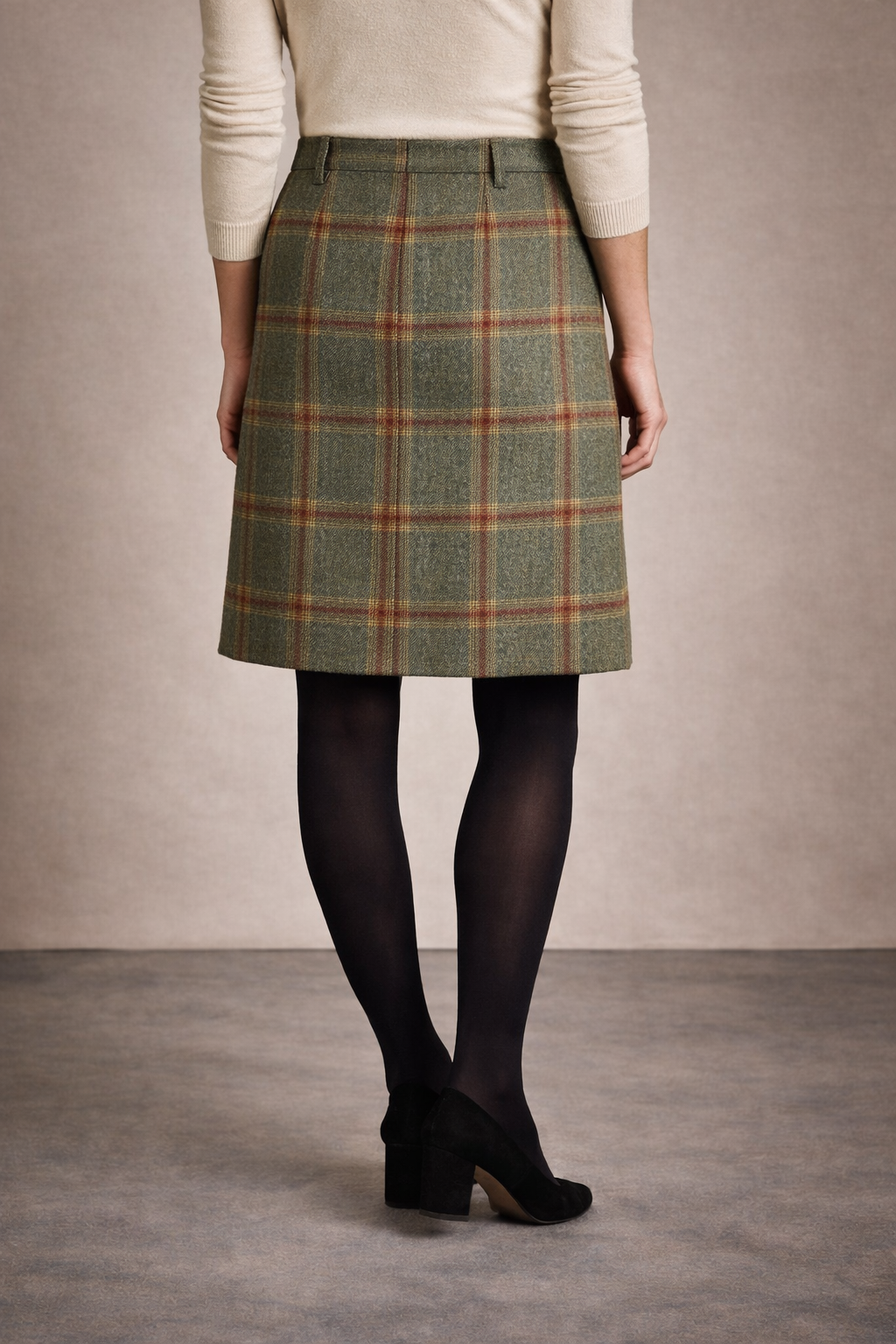 Laksen Bettws Hall Tweed Skirt