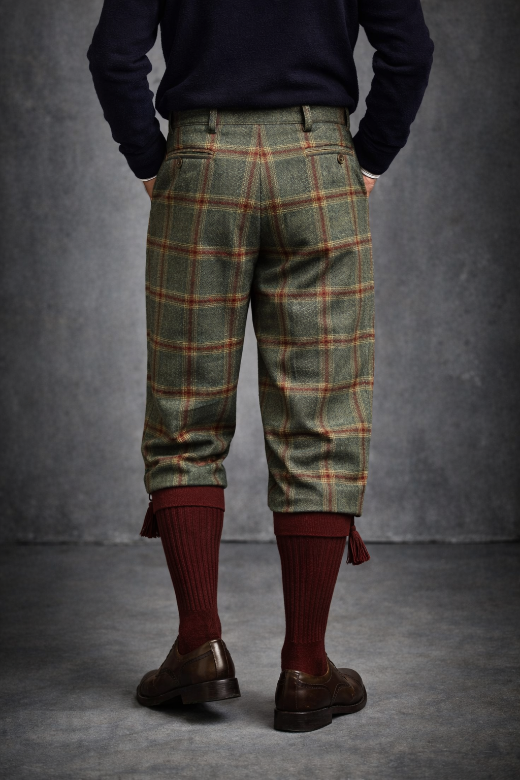 Laksen Bettws Hall Plus Four Exclusive Tweed Breeks