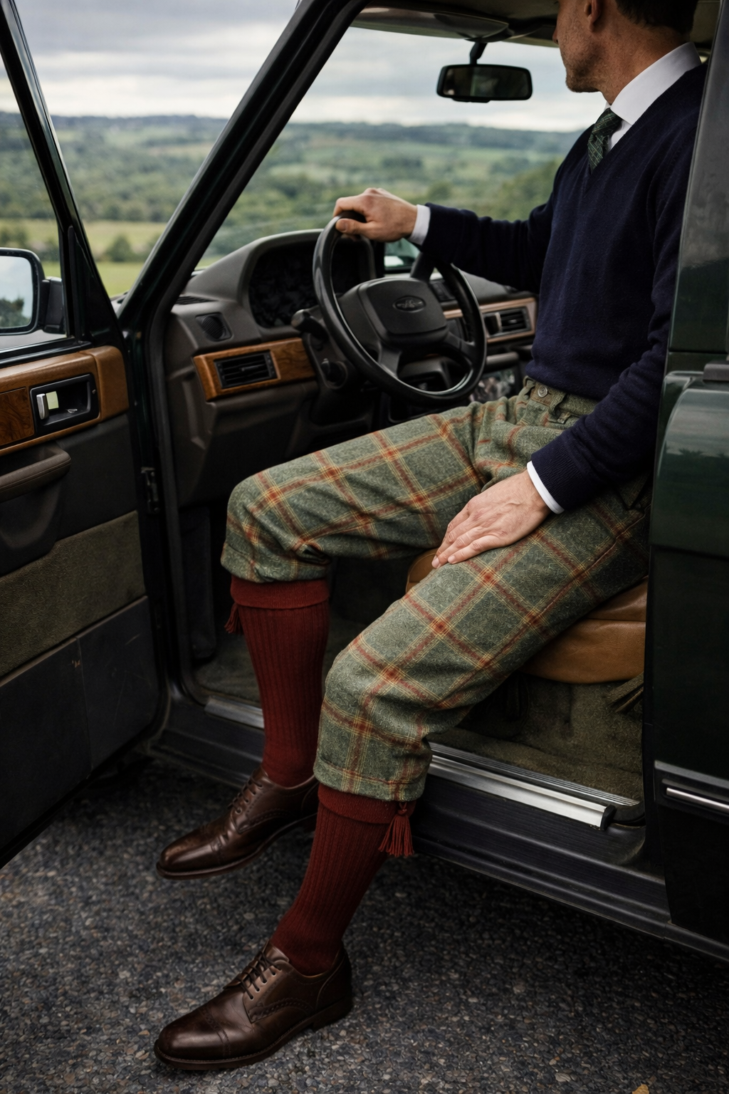 Laksen Bettws Hall Plus Four Exclusive Tweed Breeks