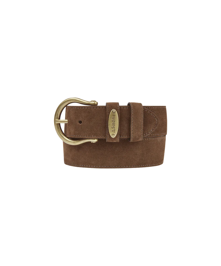 Schöffel Ladies Dovedale Suede Belt Chocolate Suede